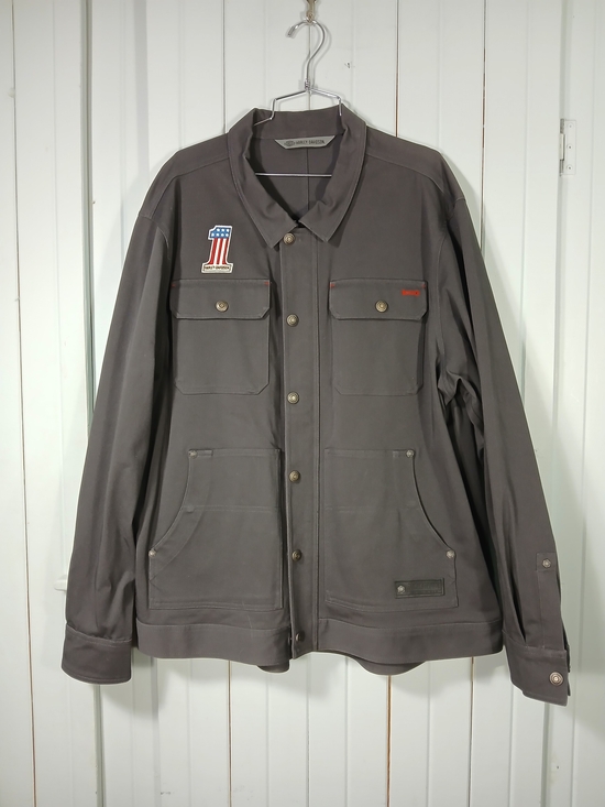 Harley-Davidson Other - Men's Slim Gray Utility Jacket Harley-Davidson